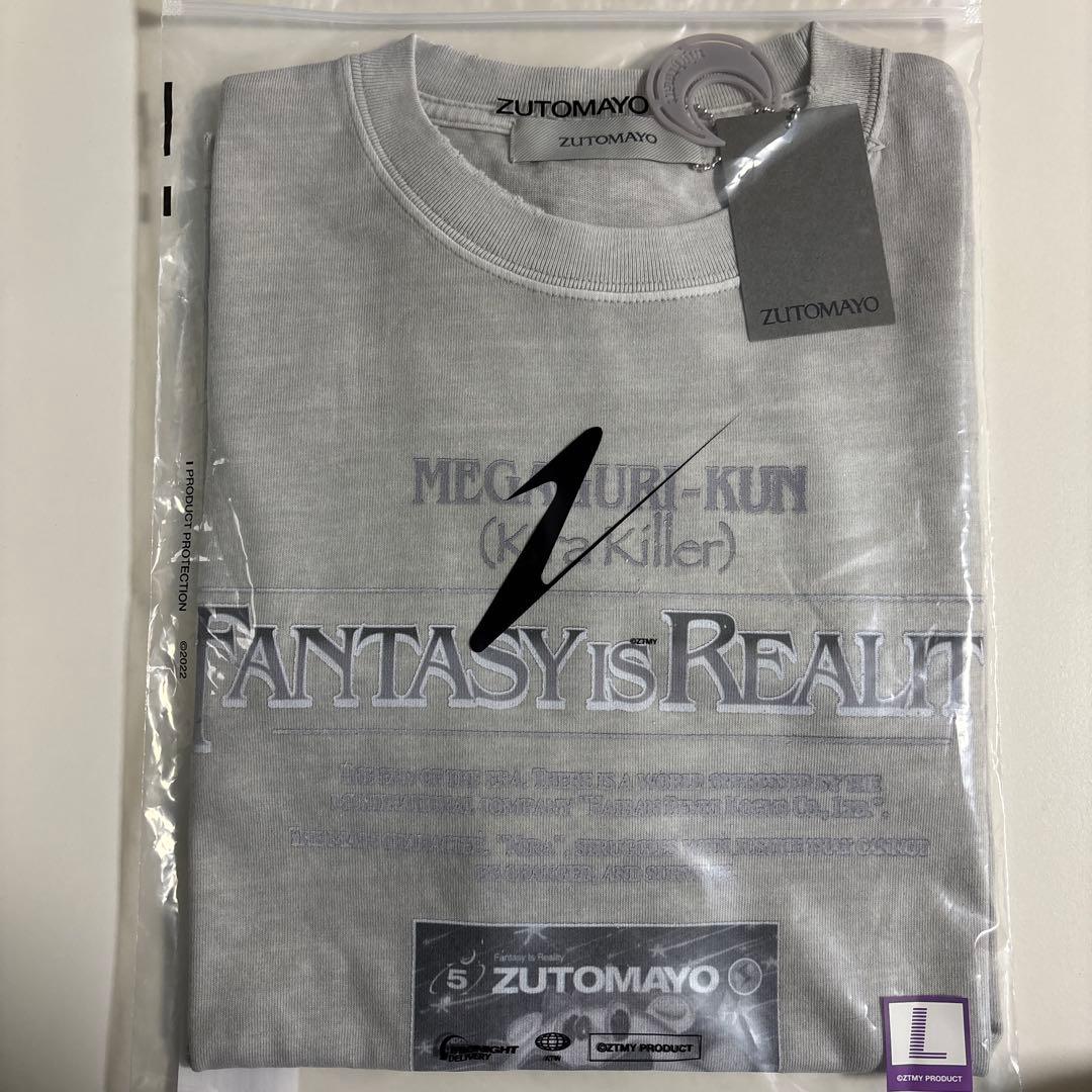 ずっと真夜中でいいのに。　ずとまよ　ゾンクラ　ロングtシャツ　Lサイズ