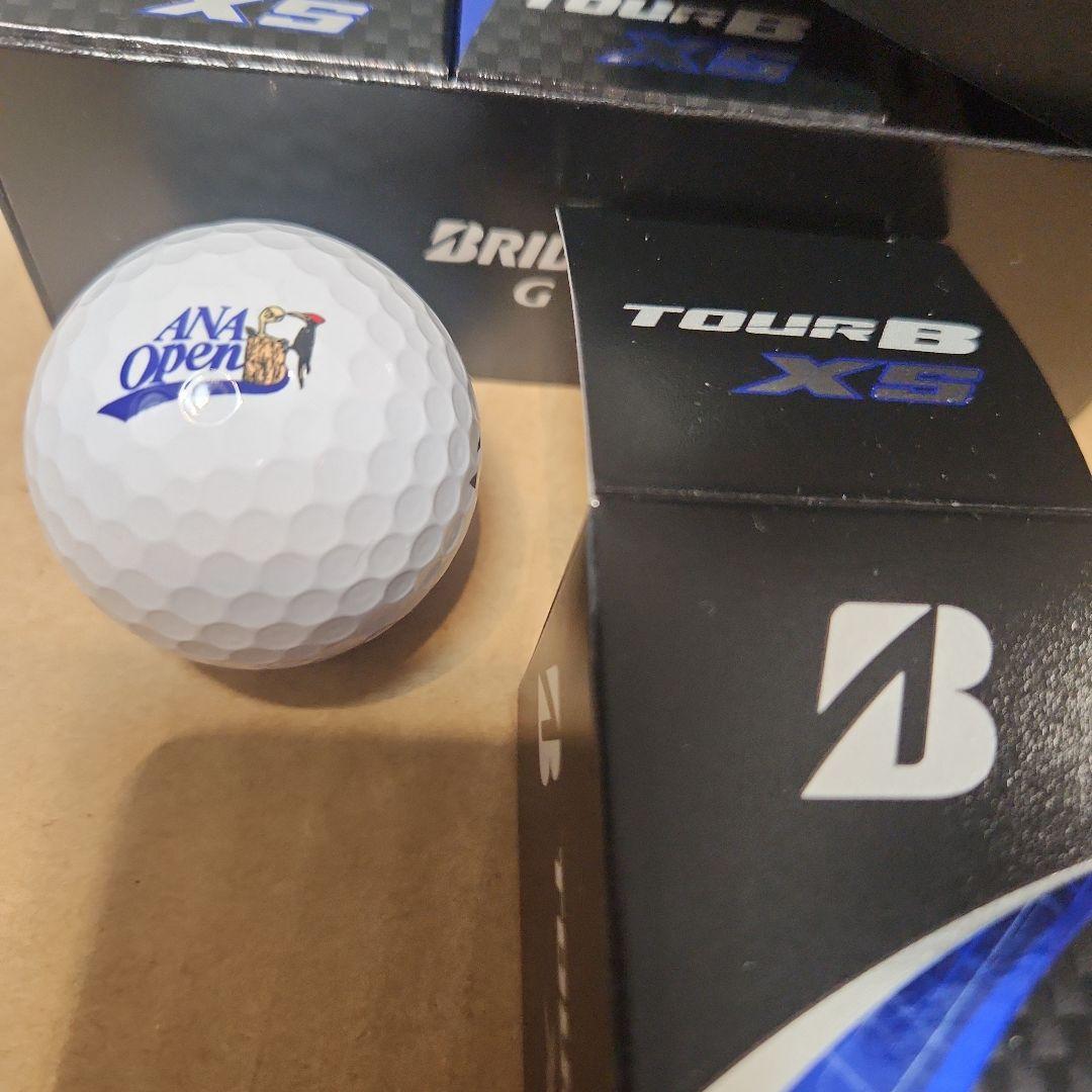 未使用　ブリヂストン　ゴルフボール6球入り×3箱　計１８個　ロゴ入り