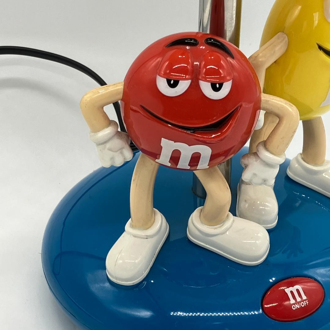 ビンテージ　訳あり　エムアンドエムズ　M&M's　テーブルランプ　ディスクライト