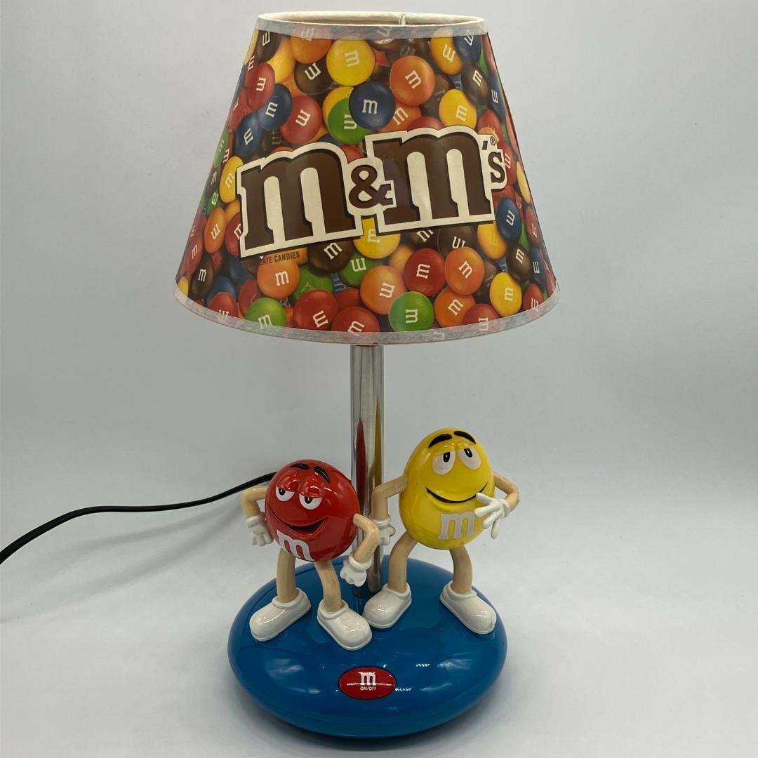 ビンテージ　訳あり　エムアンドエムズ　M&M's　テーブルランプ　ディスクライト