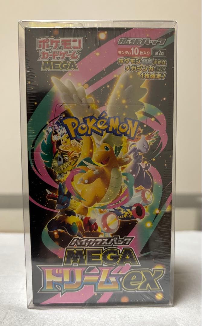 MEGAドリーム　シュリンク　カバー付き　1BOX