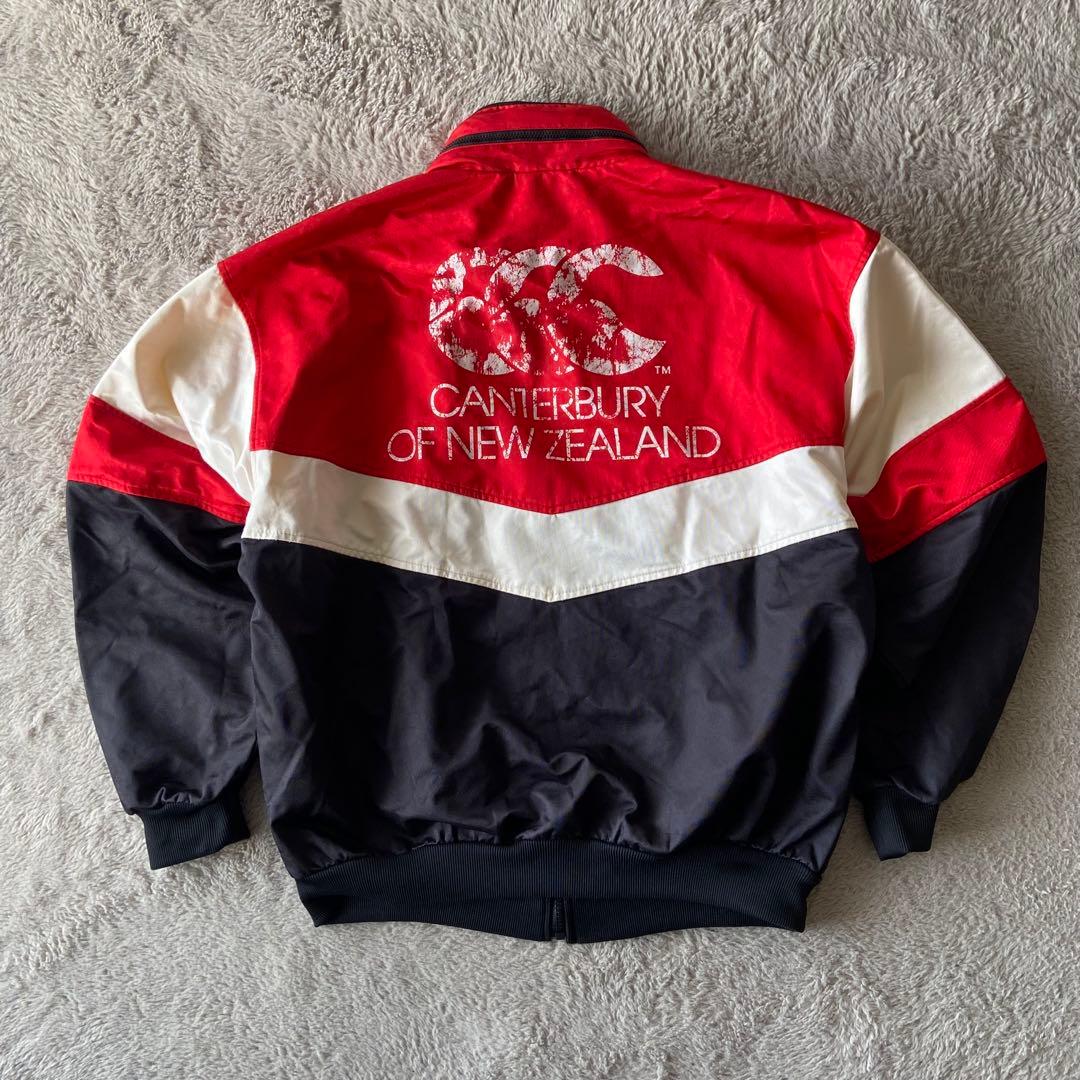 【激レア品】90s カンタベリーオブニュージーランド 背面ロゴ セットアップ