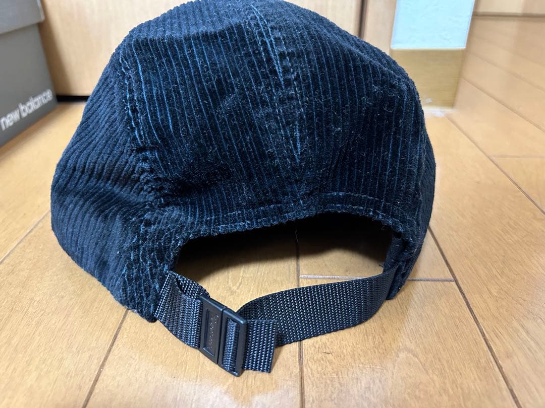スケートボード Supreme Corduroy Camp Cap Black