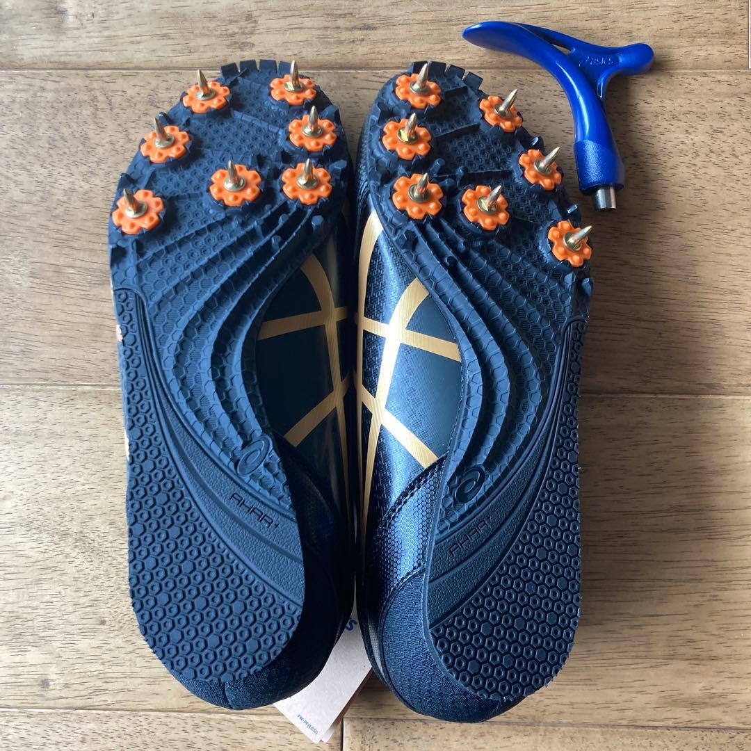 新品asics 陸上スパイクEFFORT13 24.5㎝
