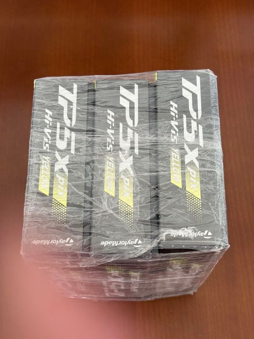 【本日のみお値下げ】テーラーメイド TP5 ボール TP5x pix 3箱　黄色