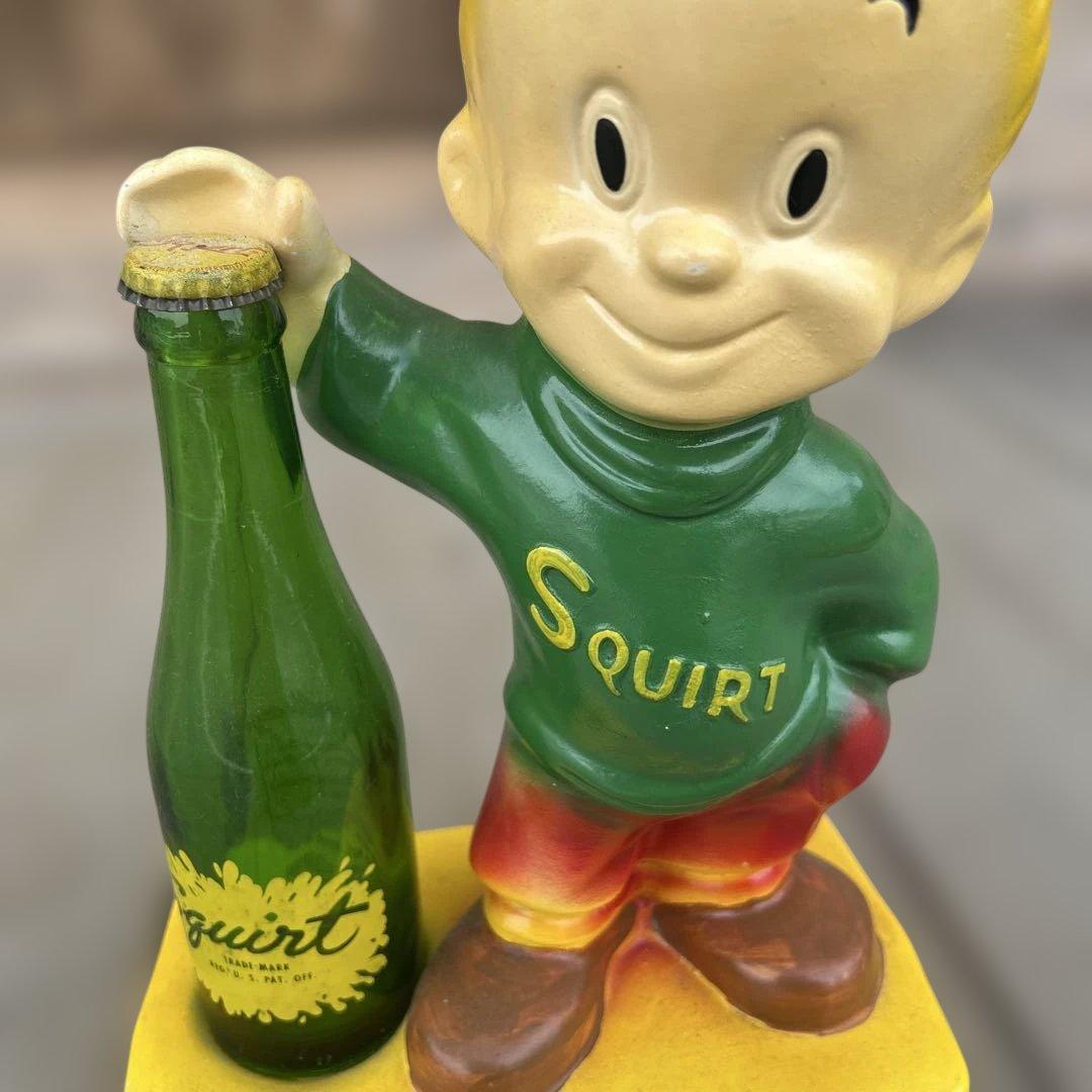 【激レア】VINTAGE SQUIRT BOY ボトルオープナー ディスプレイ
