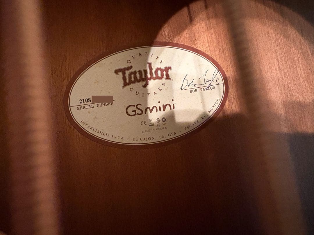 Taylor GS Mini 傷あり ケース付き アコギ 演奏性良好