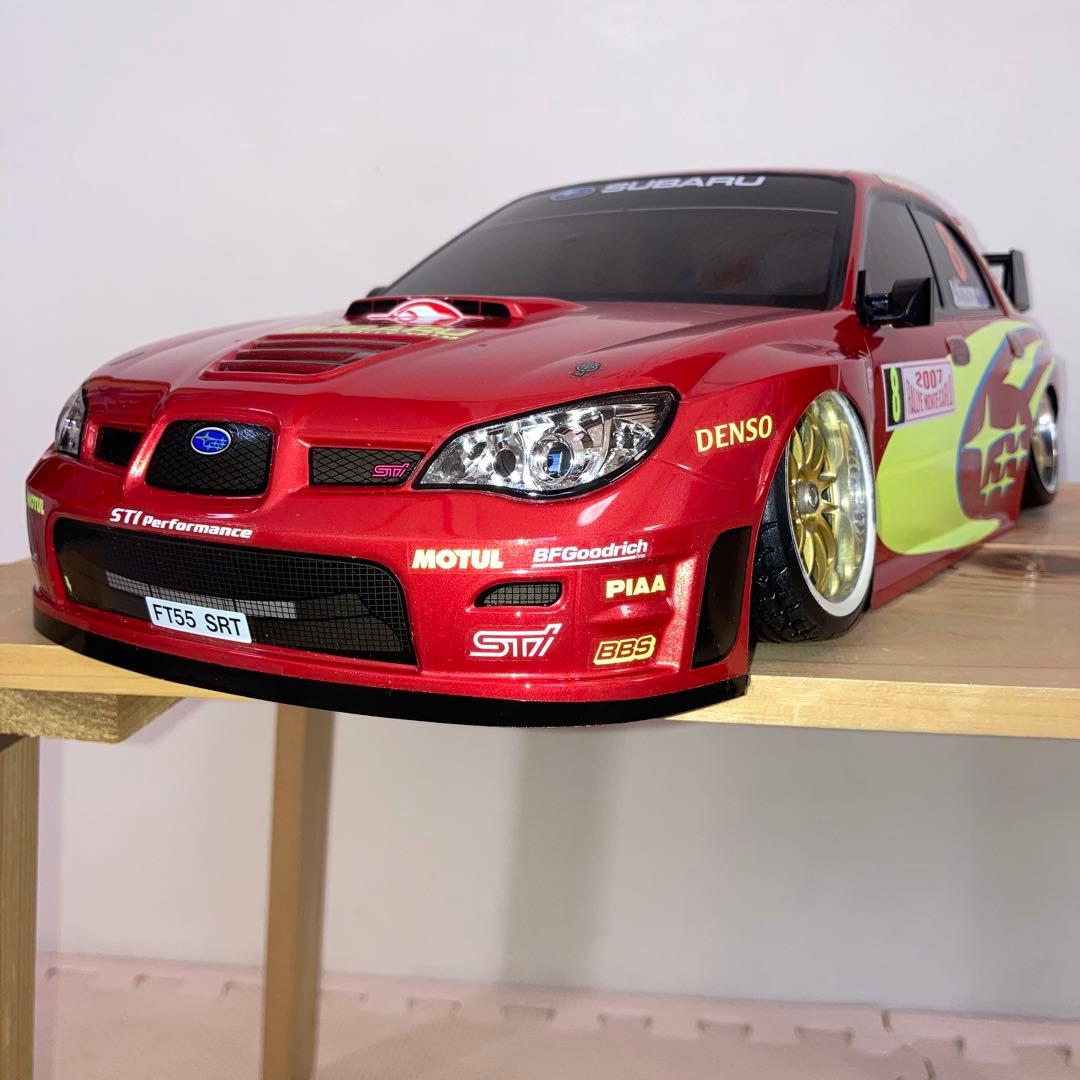 タミヤ　インプレッサ'07 WRCモンテカルロ ボディ