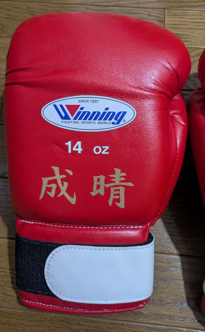 winning ウィニング ボクシンググローブ レッド14オンス スパーリング
