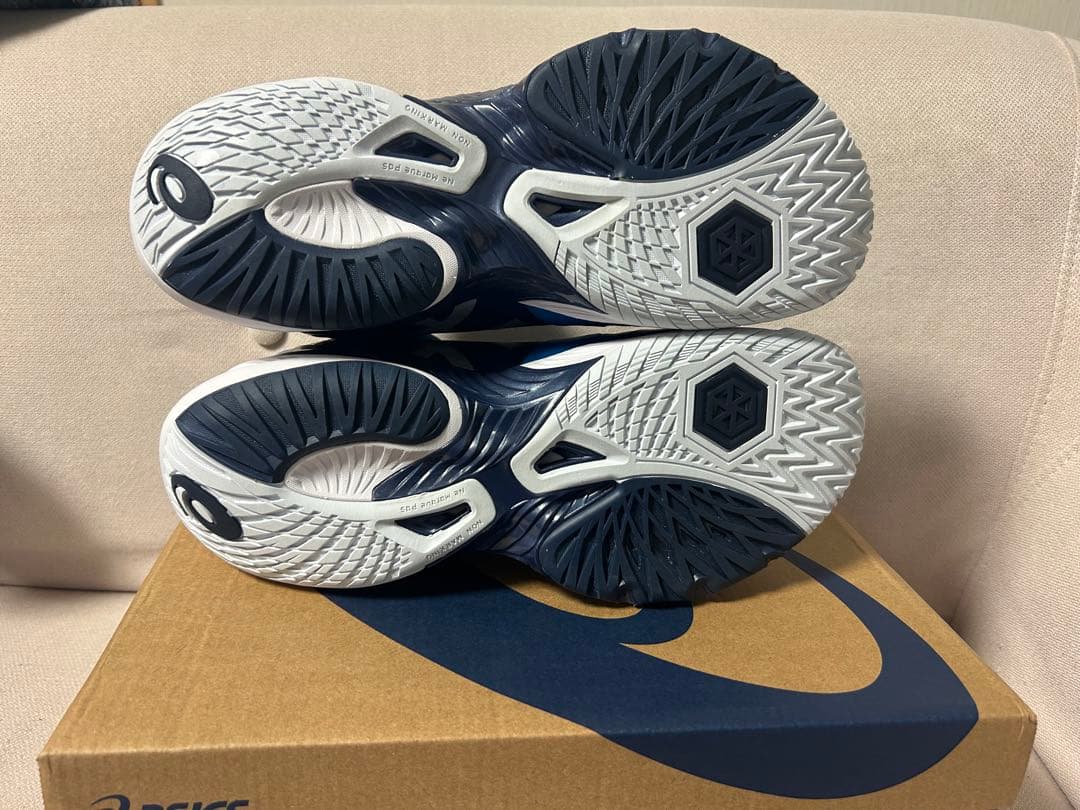 ASICS RISE  BLUE アシックス　メタライズ