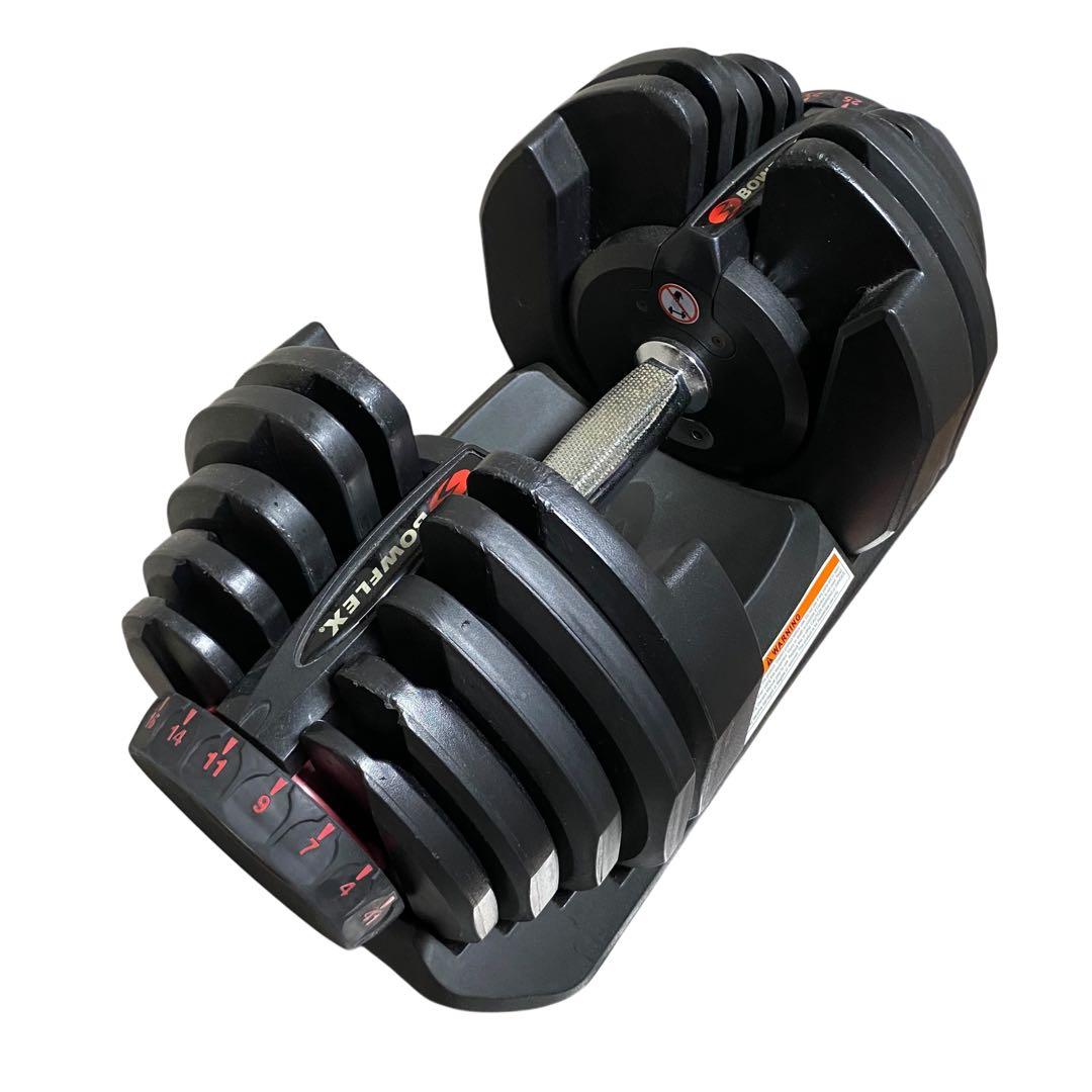 【良品】BOWFLEX 可変式ダンベル　トレーニング　筋トレ　単品
