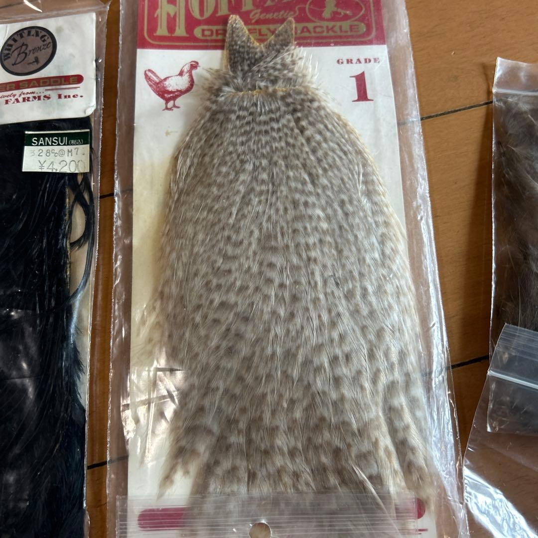 Whiting Farms ロースターサドル などフライマテリアルセット色々