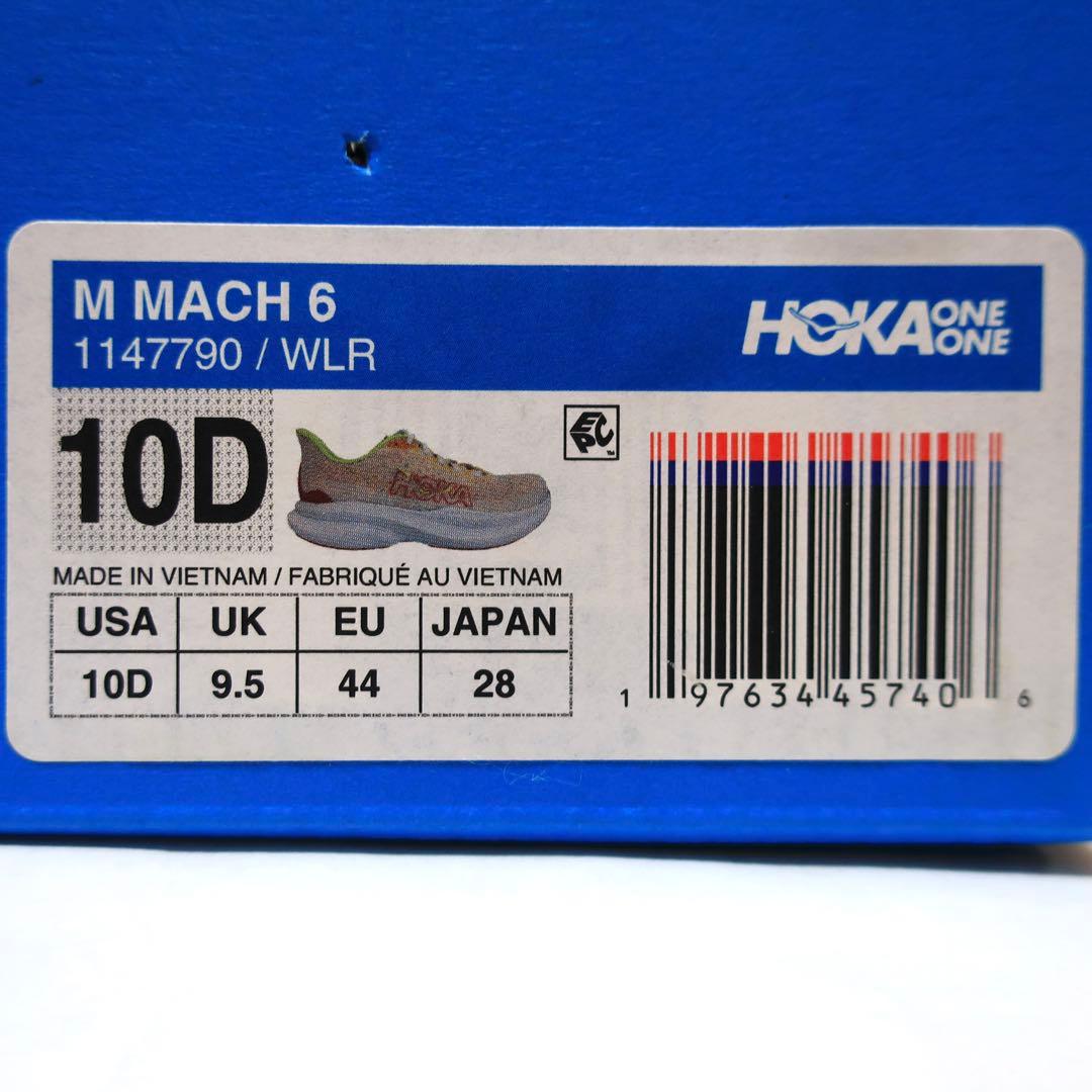 HOKA ONE ONE ホカオネオネ MACH6 マッハ28.0cm 元箱付