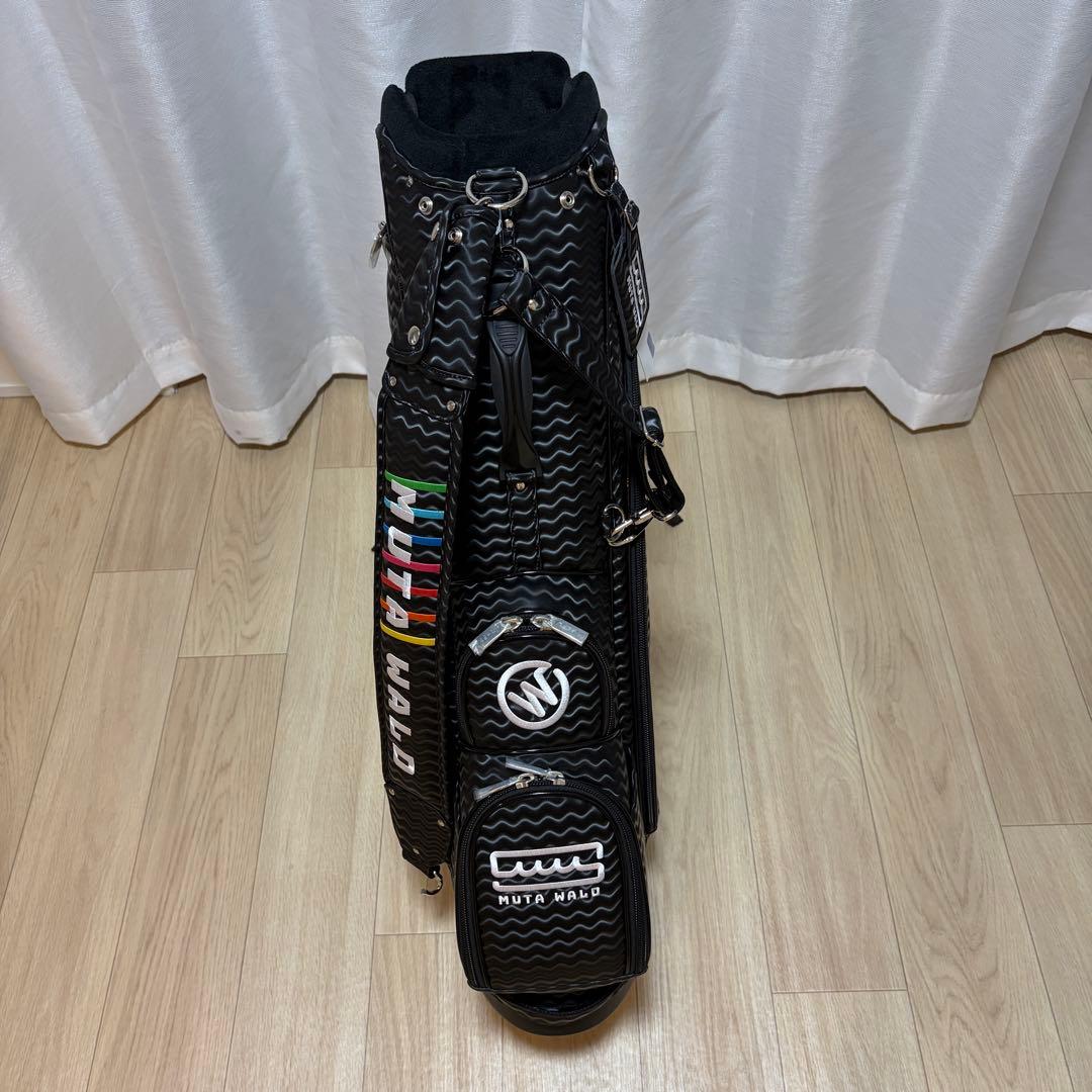 【新品】MUTA×WALDコラボ　スタンドキャディバッグ　8.5型