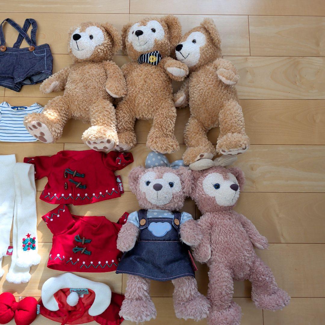 ディズニー ダッフィー シェリーメイ ぬいぐるみ コスチュームセット