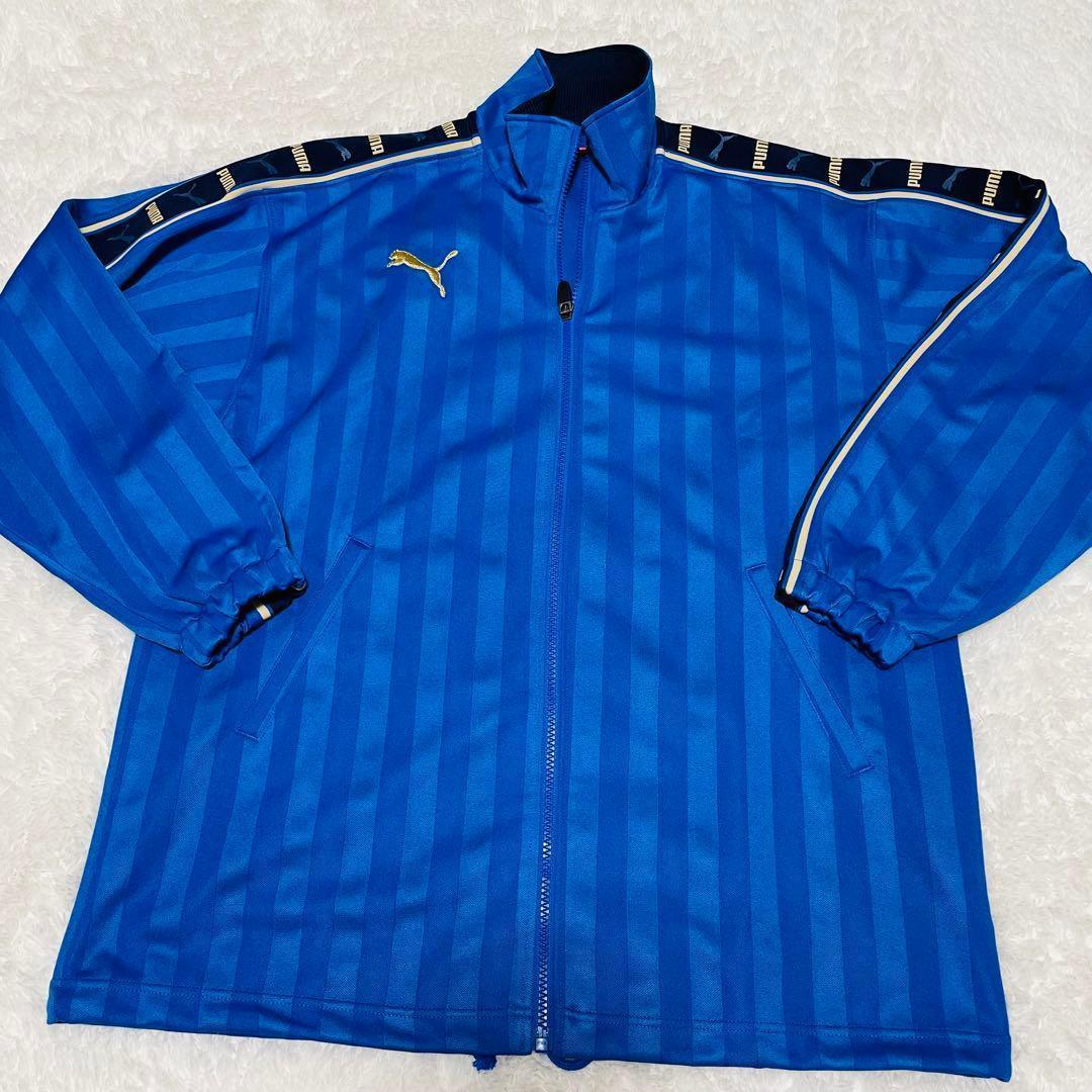 PUMA プーマ ジャージ 上下セット ブルー 青 スポーツウェア SSサイズ