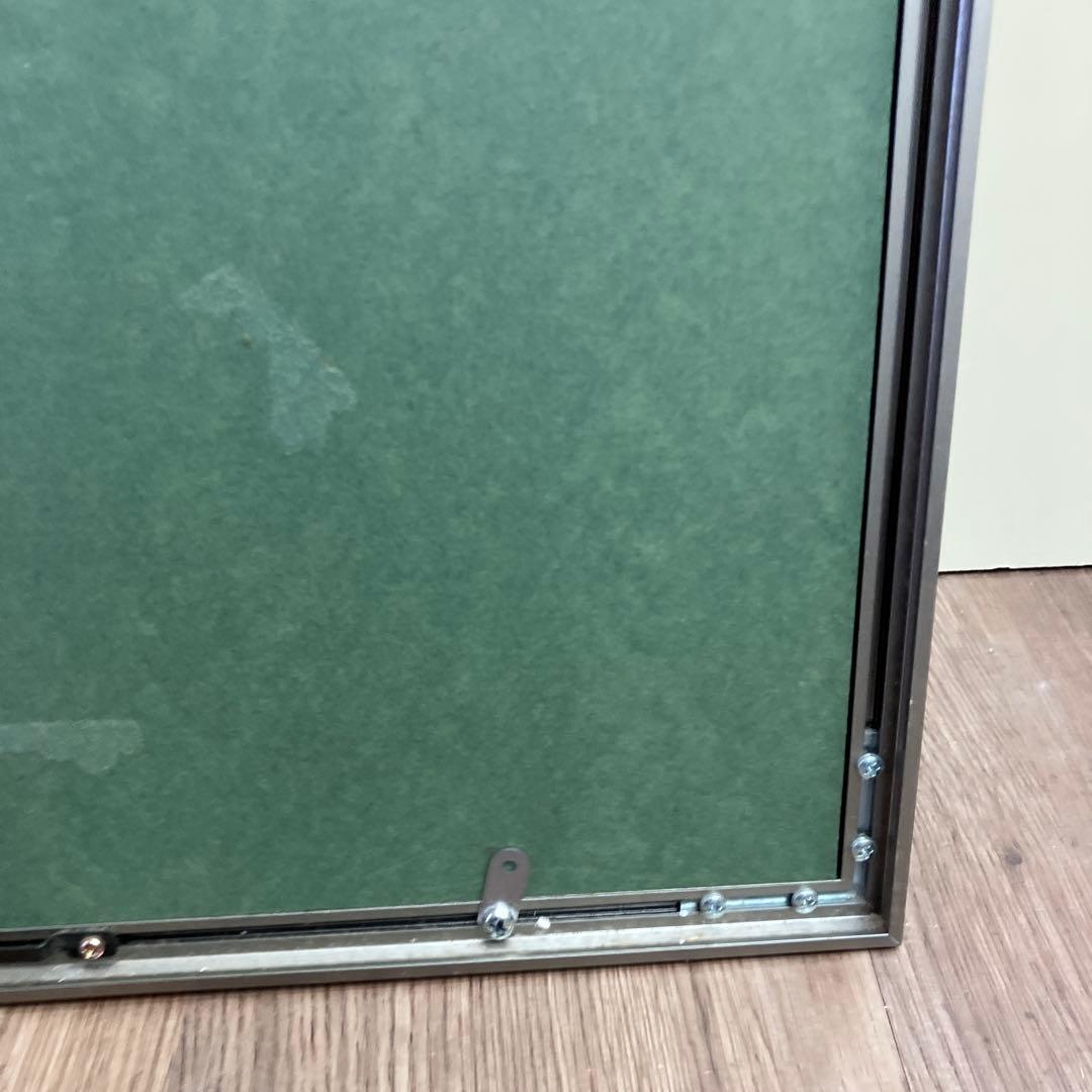 昭和レトロ ちぎり絵 風景画 森 樹木 額装 落款入り 原画 和紙 アート