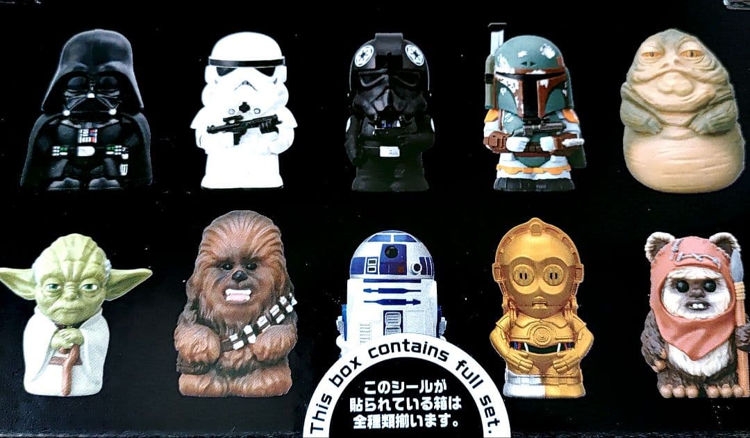 STAR WARS パペット マスコット全10種 新品 未開封