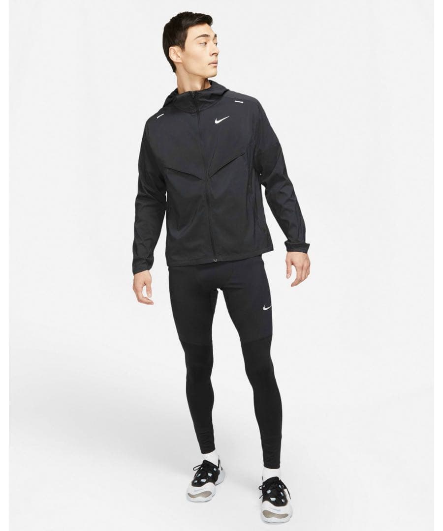 L 新品ナイキ ウィンドランナー メンズ ランニングャケット レペル