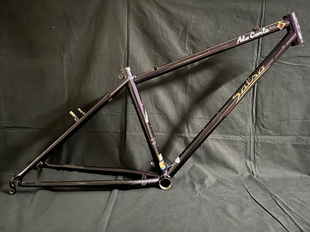 salsa アラカルト フレーム oldmtb レア ホイールサイズ26 濃紺
