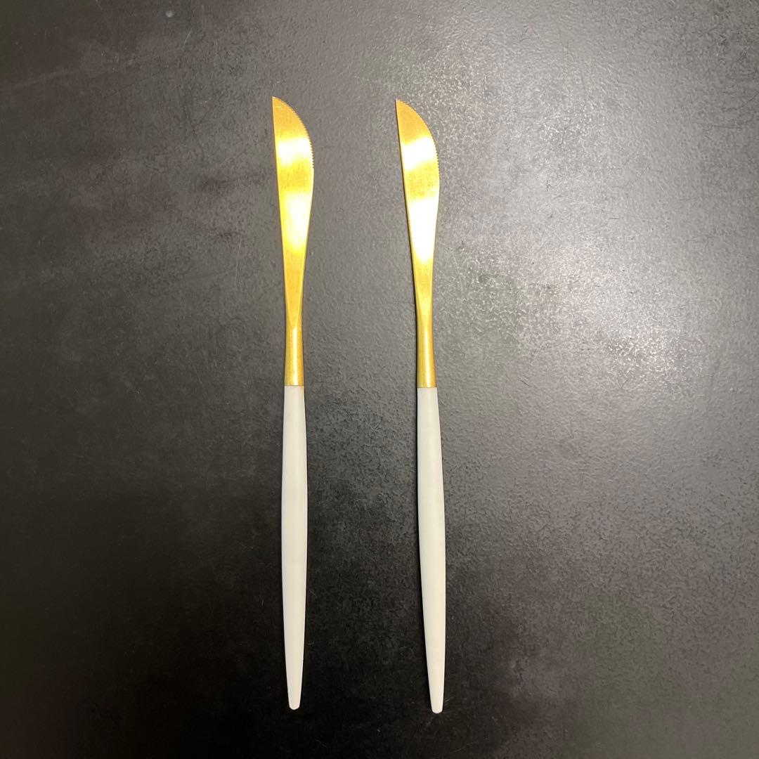 クチポール　ゴア　GOA マットホワイト/ゴールド　 デザート　4種　2本セット