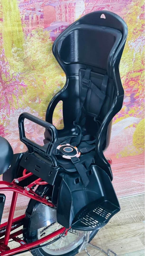 K2311 電動自転車パナソニック子供乗せ 20インチ レッド 8.9Ah