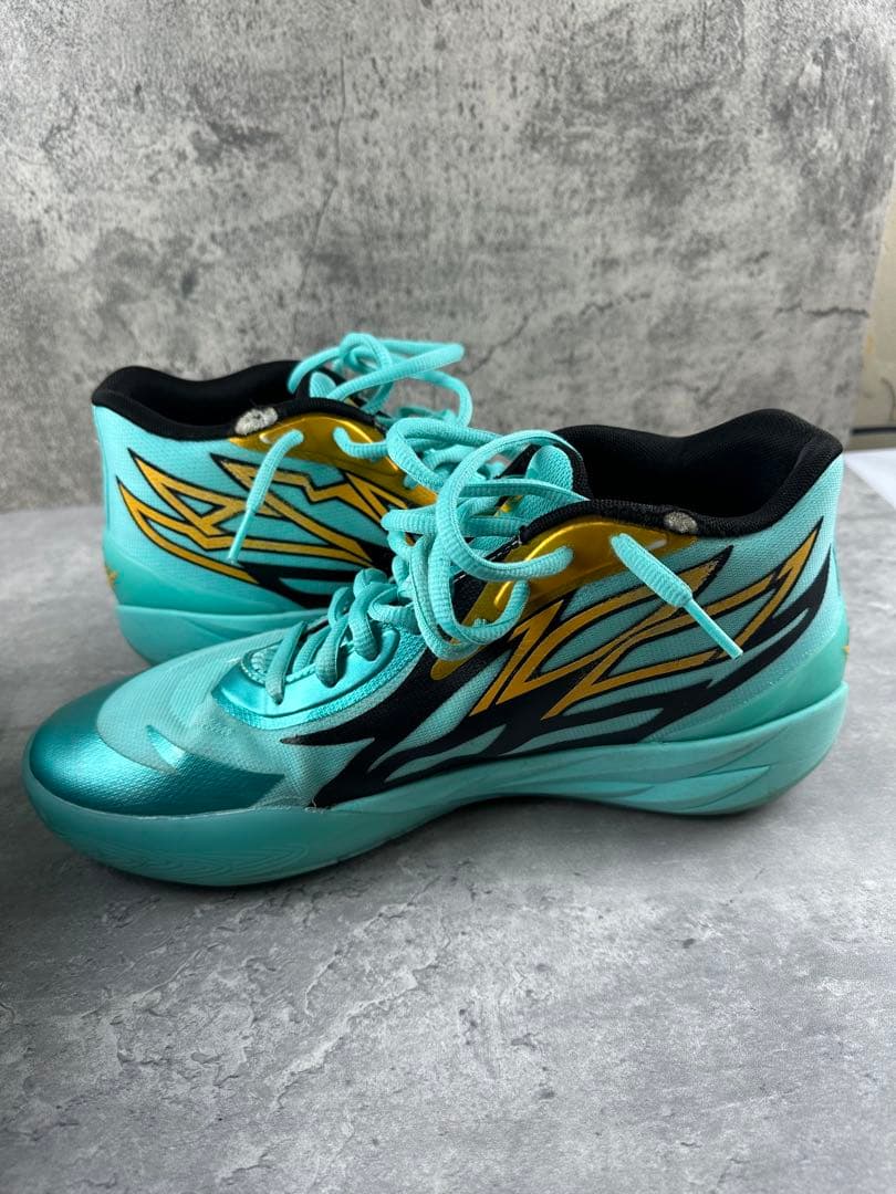 PUMA プーマ　MB.02 ラメロボール　バスケットシューズ