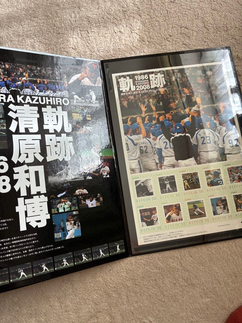 清原和博★引退記念グッズ　数量限定　2点セット