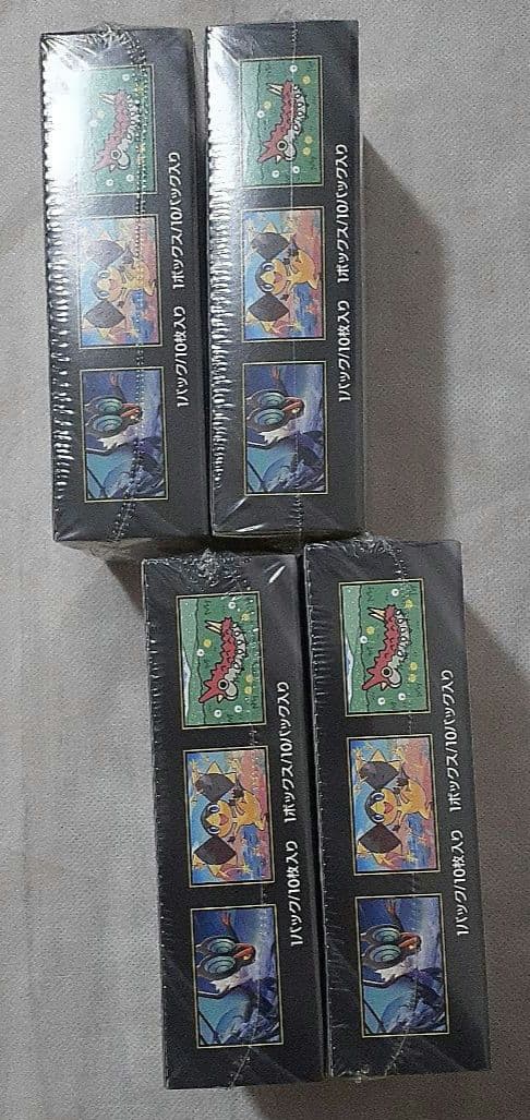ポケモンカードゲーム メガドリームexシュリンクつき4BOX