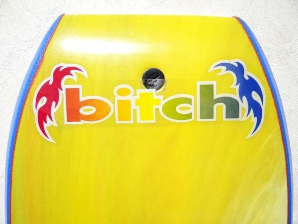 希少 bitch ビッチ ボディーボード