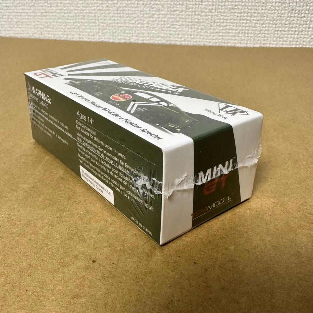 MINI GT ミニGT　LBワークス　NISSAN GT-R　ゼロファイター