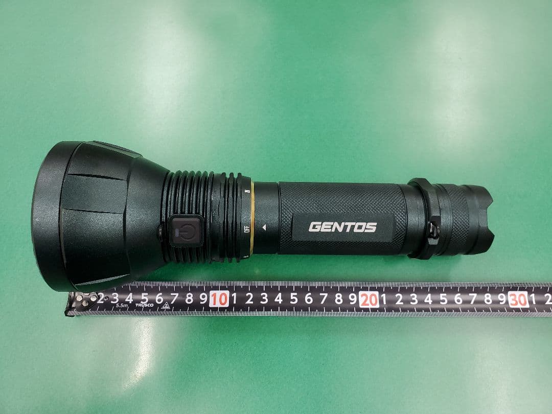 GENTOS 充電式高出力LEDライト 保護等級IP67