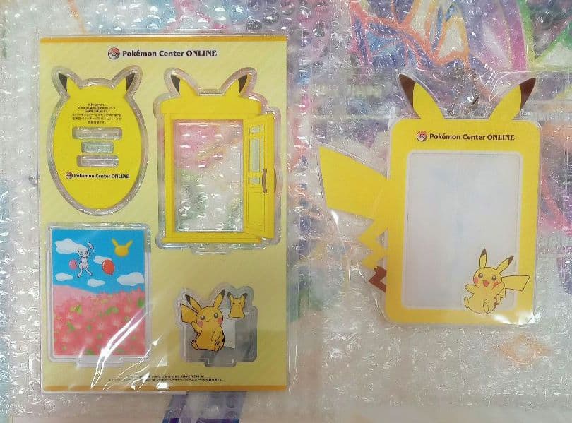 ピカチュウ アクリルスタンド アクリルカードケース ポケモンセンター ミニゲーム