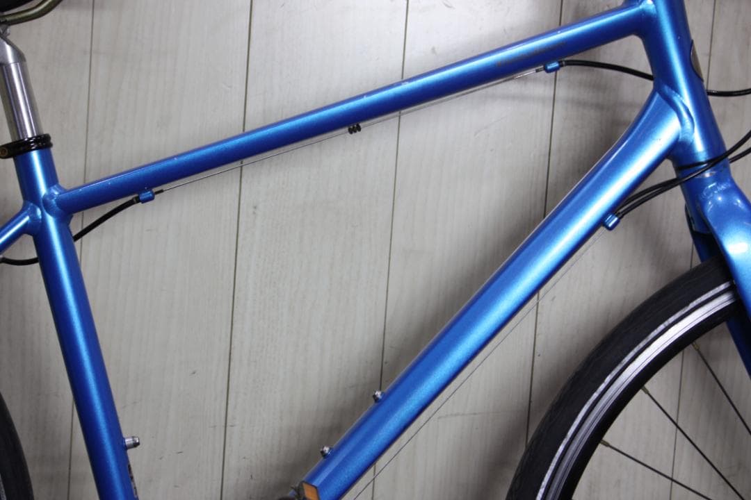 コーダーブルームrail 700C アルミ 27速 440mm クロス BLUE