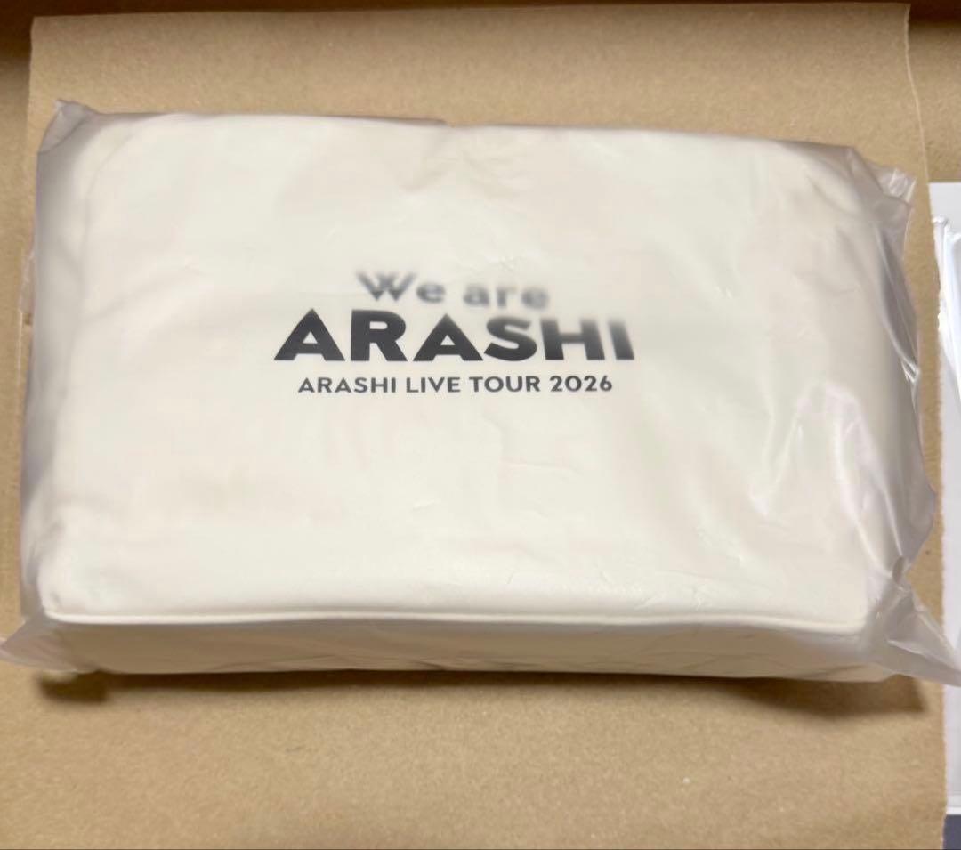 We are ARASHI LIVE TOUR 2026 トートバッグ ポーチ