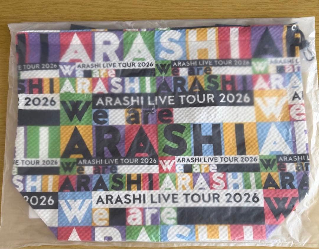 We are ARASHI LIVE TOUR 2026 トートバッグ ポーチ