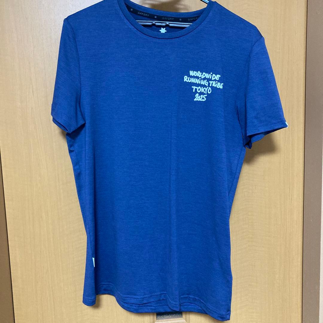SAYSKY ネイビー ランニングシャツ 東京 2025 xsサイズ新品