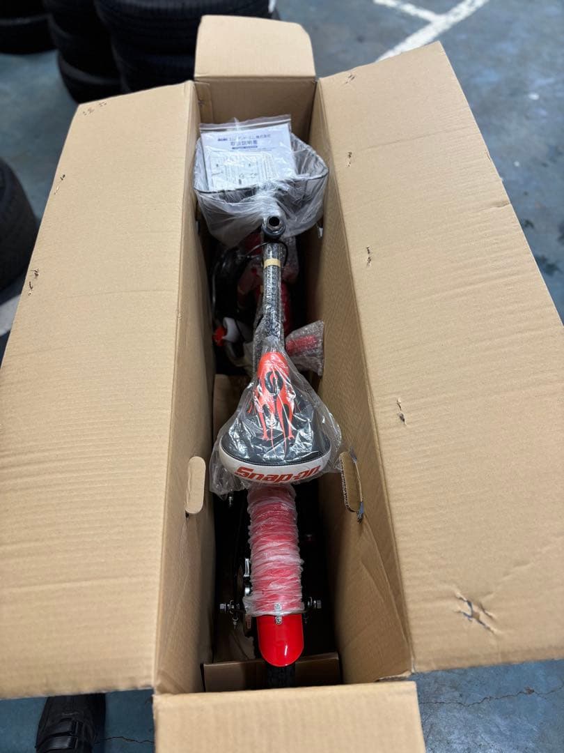 Snap-on 自転車Kids 16インチ レッド　子供向け　工具　車好き