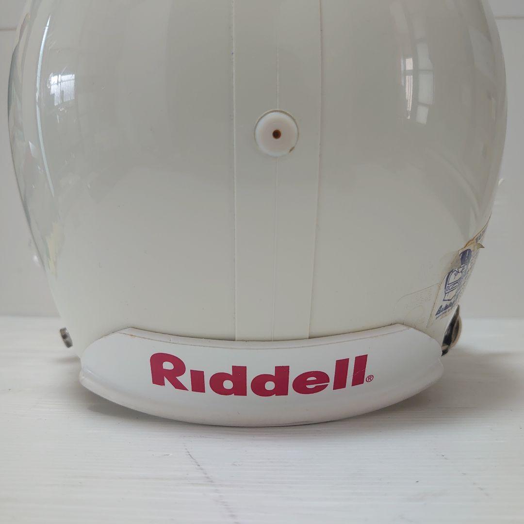 Riddell アメリカンフットボールヘルメット ホワイト　Mサイズ