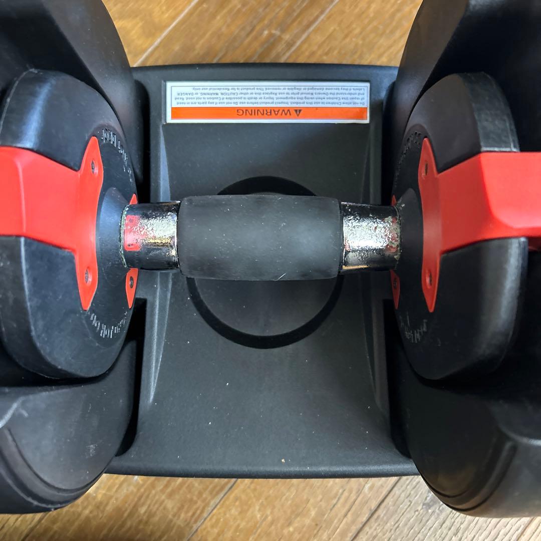 ❶ DUMBBELL 可変式ダンベル 24kg アジャスタブルダンベル　筋トレ