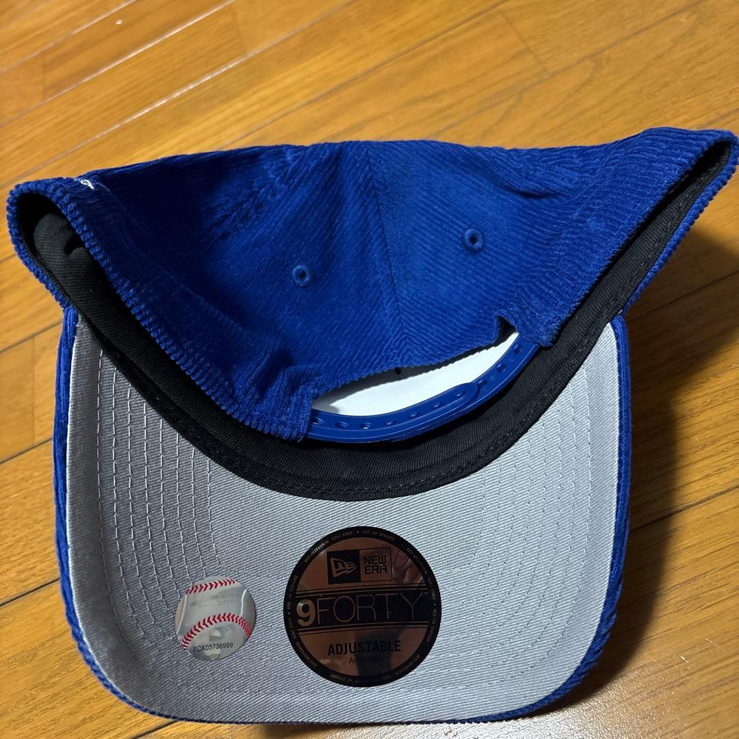 ドジャース　Dodgers 逆ロゴ100周年記念 キャップ 9FORTY