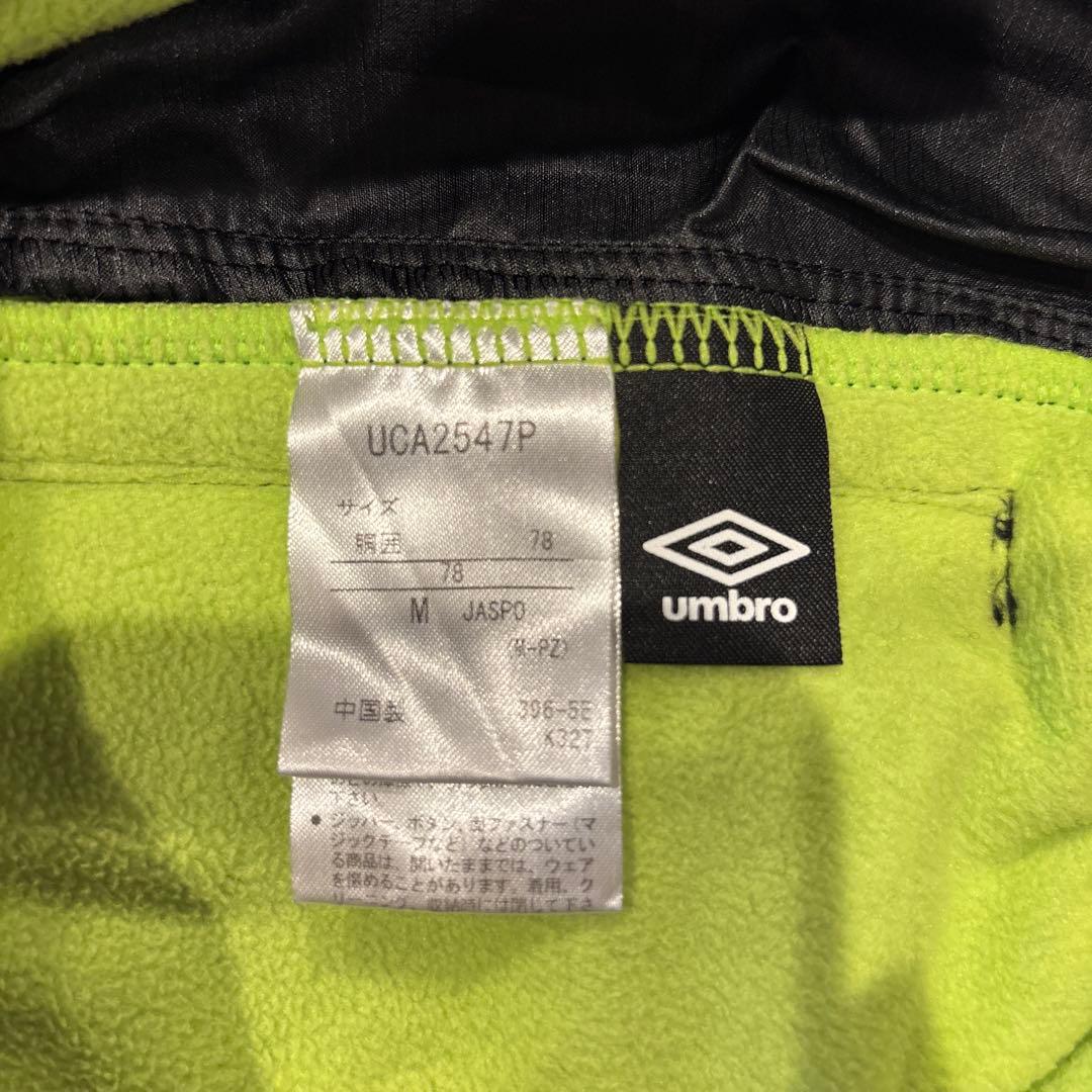 極美品 umbro ジャージ上下セットアップ ブラック/グレー/オリーブ M