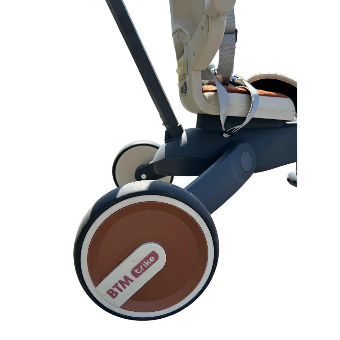 BTM 三輪車 グレー/ホワイト