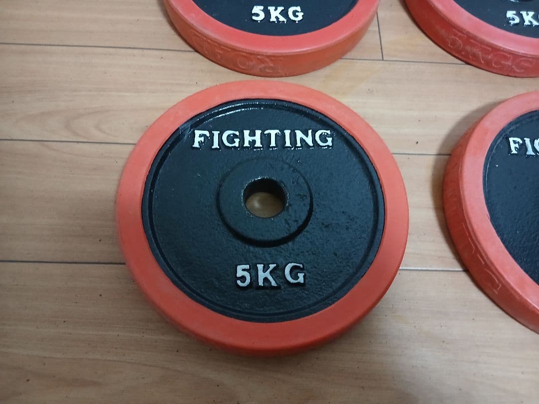 FIGHTING ROAD ダンベルプレート5KG x 4枚