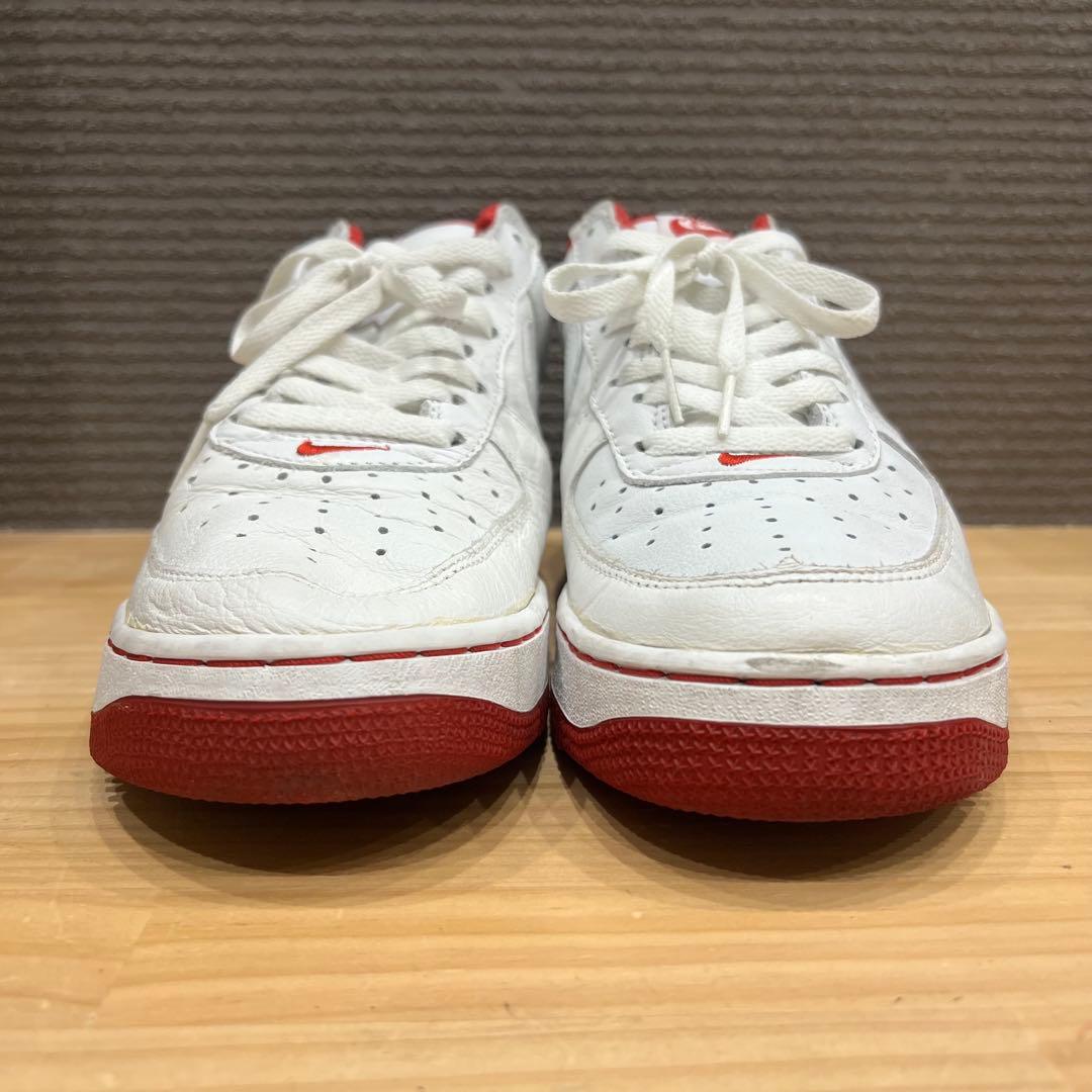 NIKE AIR FORCE 1 スニーカー 27.5cm レッド×ホワイト
