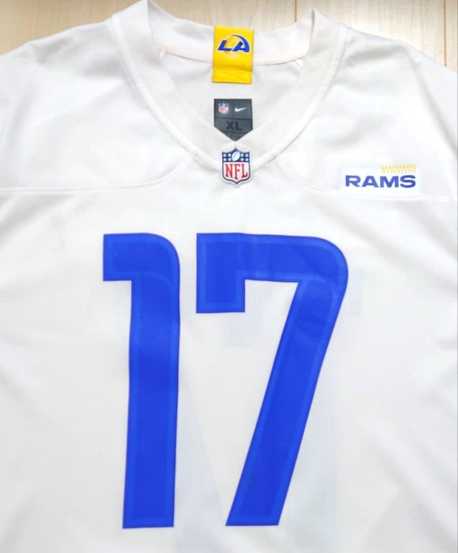 NFL ラムズ プカ・ナクアNIKE レプリカユニフォーム 【XL】ホワイト