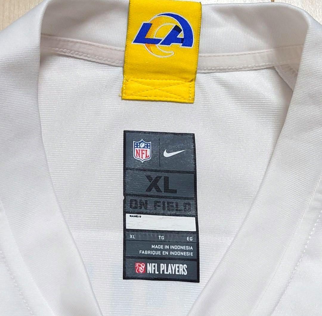 NFL ラムズ プカ・ナクアNIKE レプリカユニフォーム 【XL】ホワイト