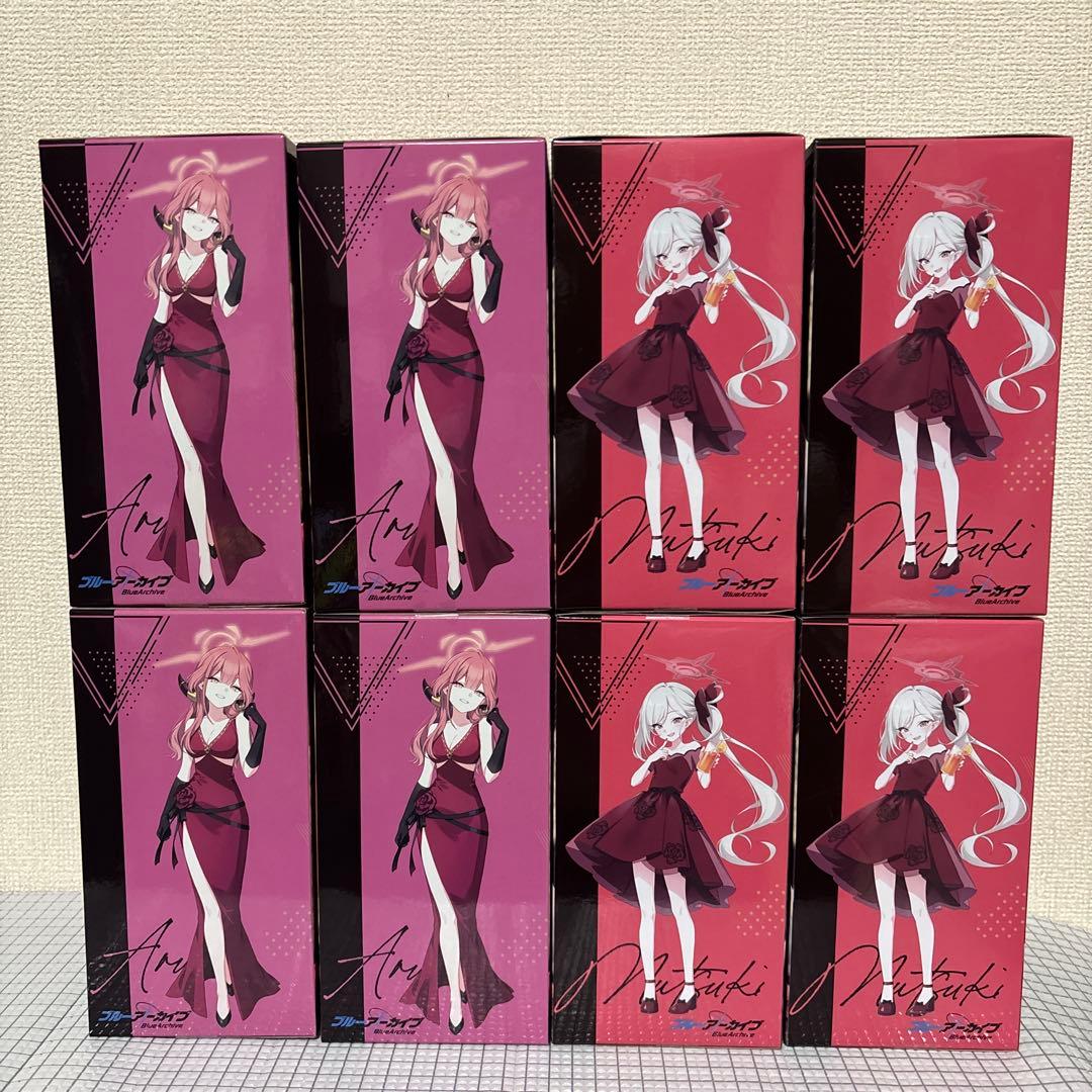 ブルーアーカイブ　アル　ムツキ　フィギュア　4個×2種　8個セット