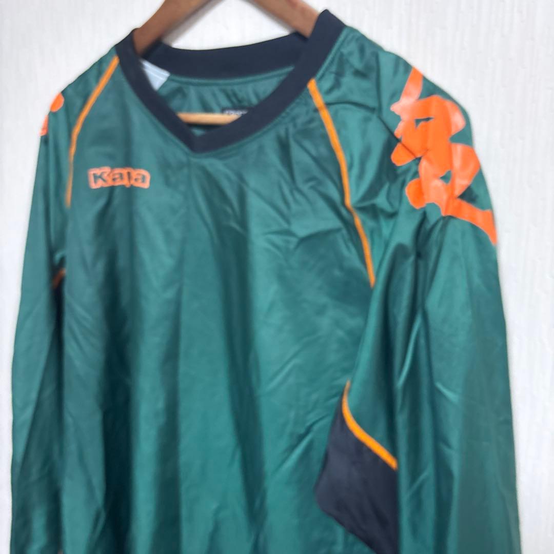 Kappa 長袖ウィンドブレーカー グリーン