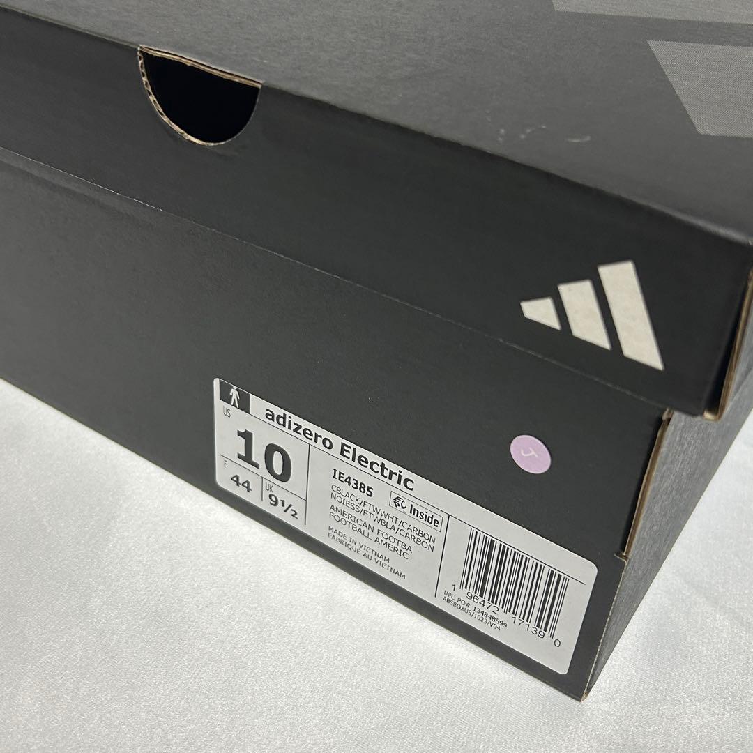 Adizero Electric Cleats BLK/WHT 28.0　J